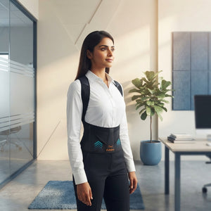 Posture Corrector Free Size Designed to provide exceptional Back Straight And Shoulder Support Belt - stellar-photo-guarantee
