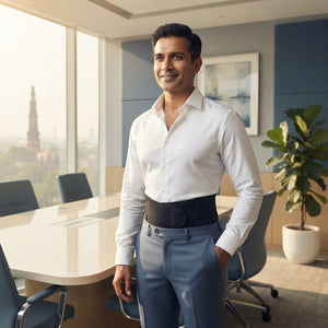 Posture Corrector Free Size Designed to provide exceptional Back Straight And Shoulder Support Belt - stellar-photo-guarantee